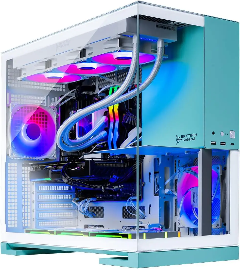 Rtx 5080 16Gb - Skytech Gaming Aqua Desktop Pc, Ryzen