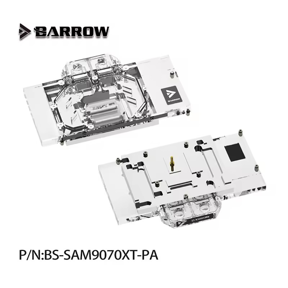 Barrow GPU Water Block For SAP - Rx 9070 Xt review and price