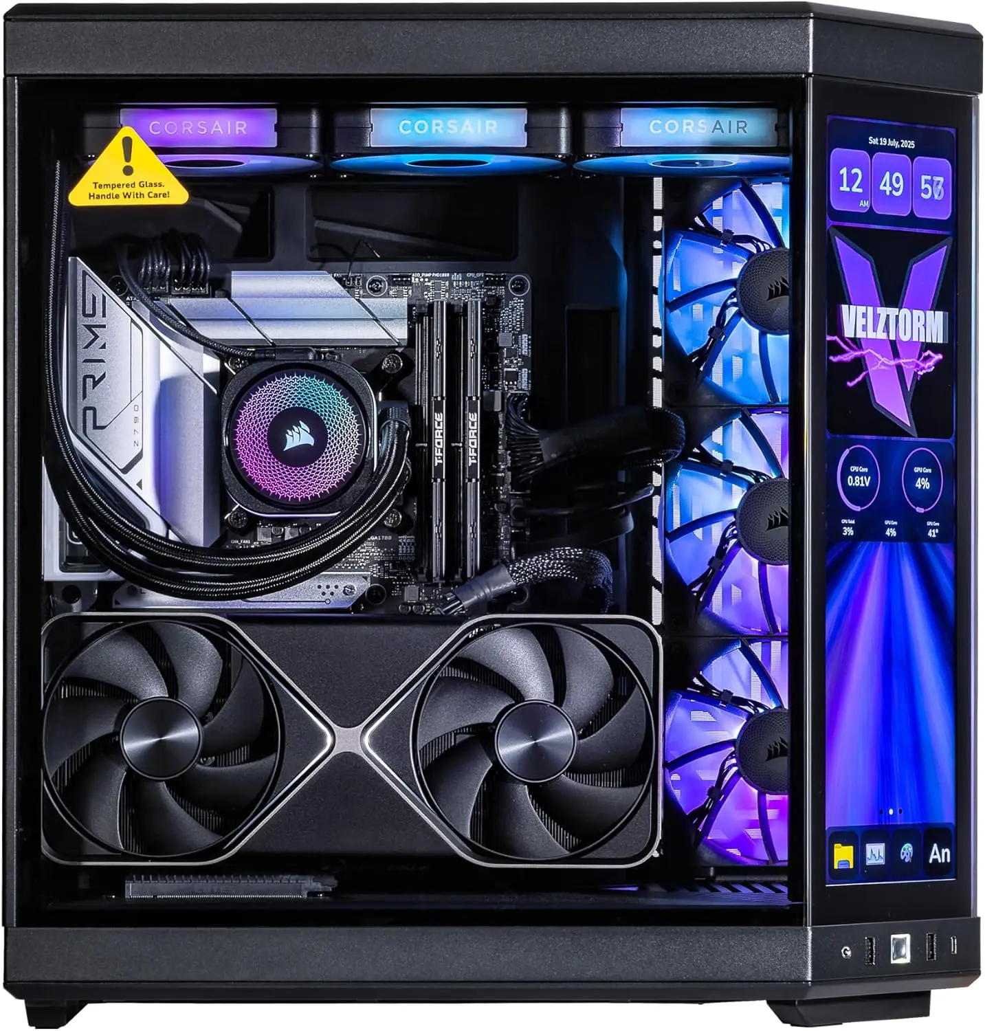 Velztorm LCD Black Praetix Cus - Rtx 5080 16Gb review and price