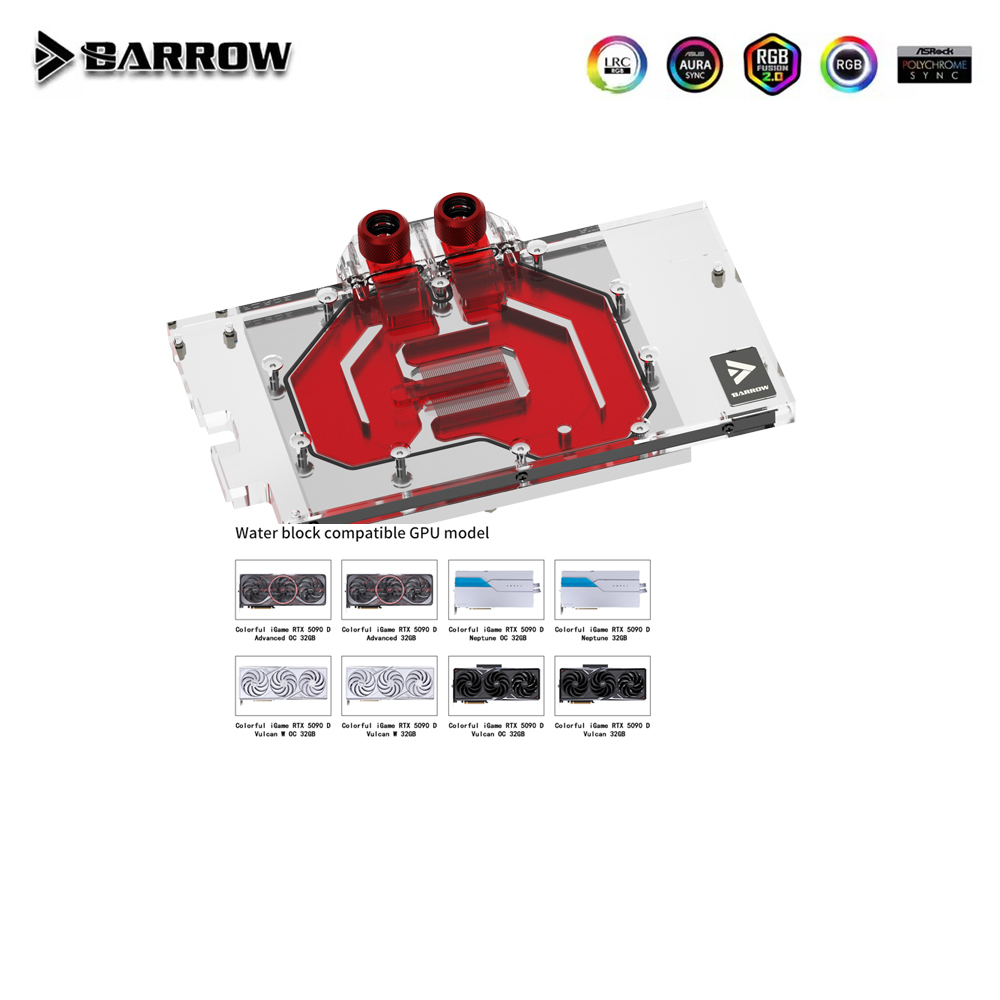 Barrow GPU Block For Colorful  - Rtx 5090 32Gb review and price