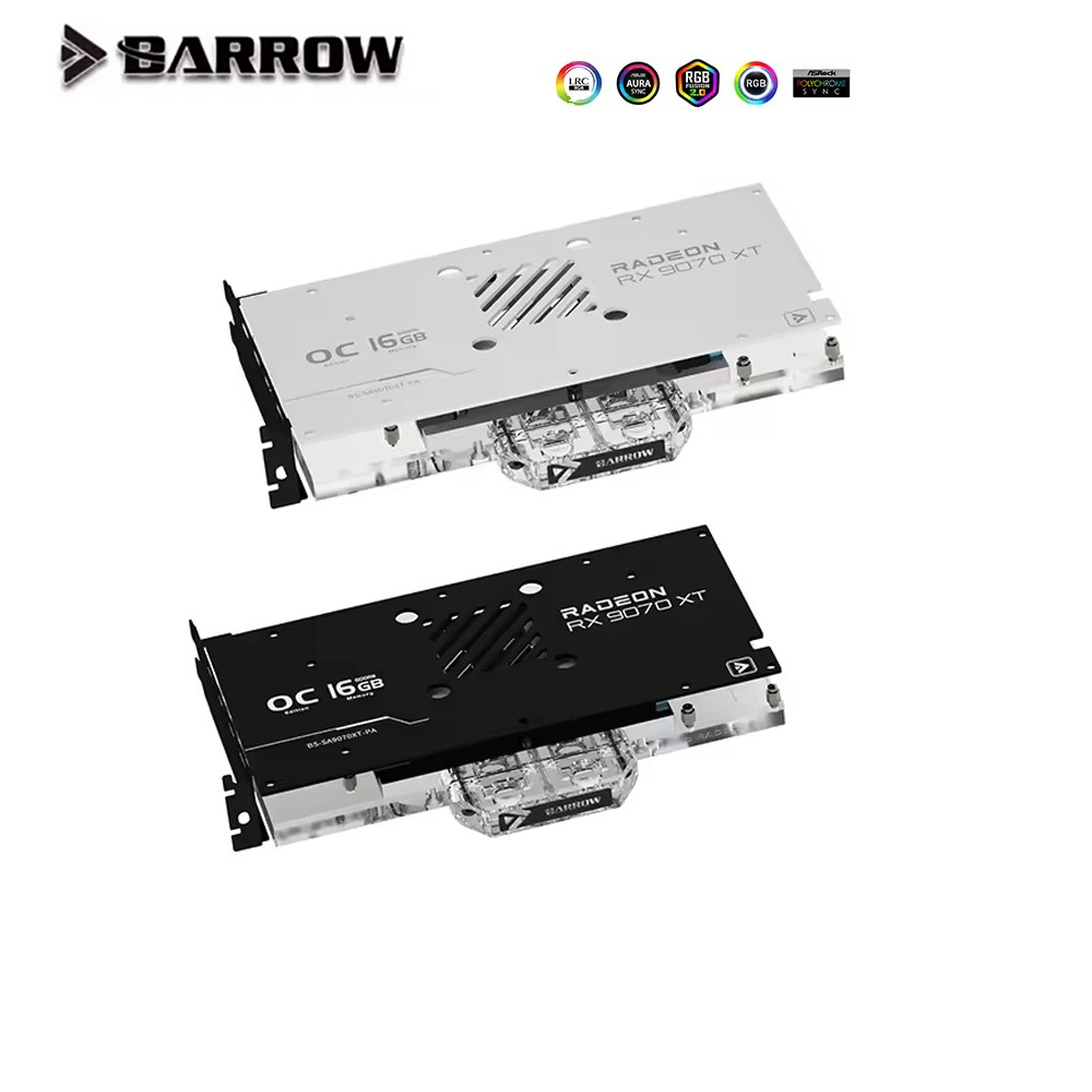 Barrow GPU Water Block For Sap - Rx 9070 16Gb review and price