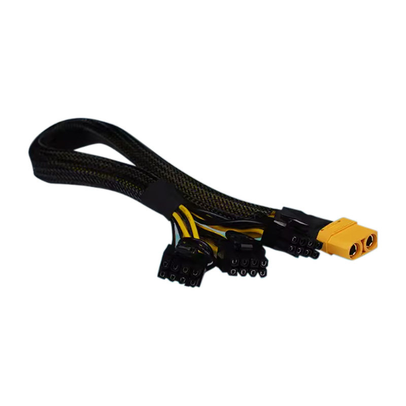 OCuLink 5.0 XT90 to Dual 3*/2* - Dual 8Pin To 16Pin 12Vhpwr Cable review and price
