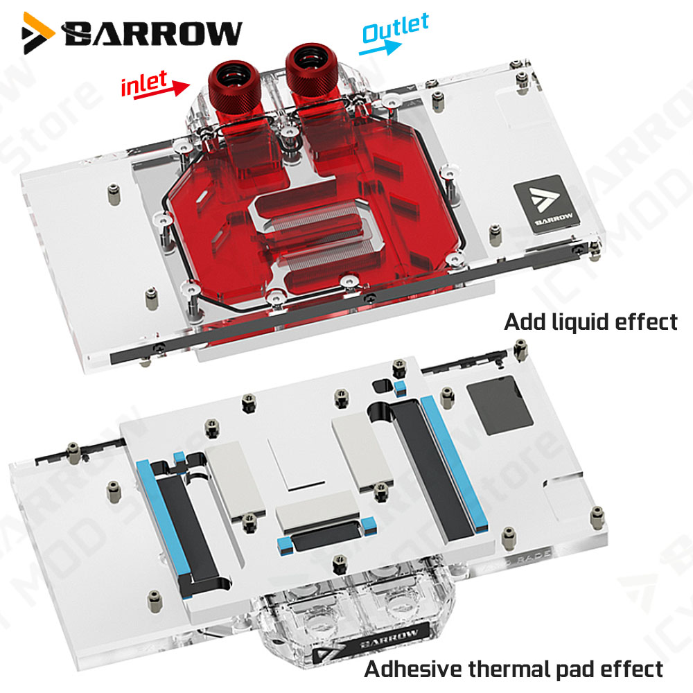 Barrow Graphics Card Water Coo - Rx 9070 16Gb review and price