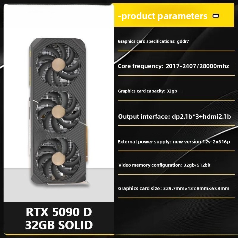 RTX 5090 D 32GB AI accelerated - Rtx 5090 32Gb review and price