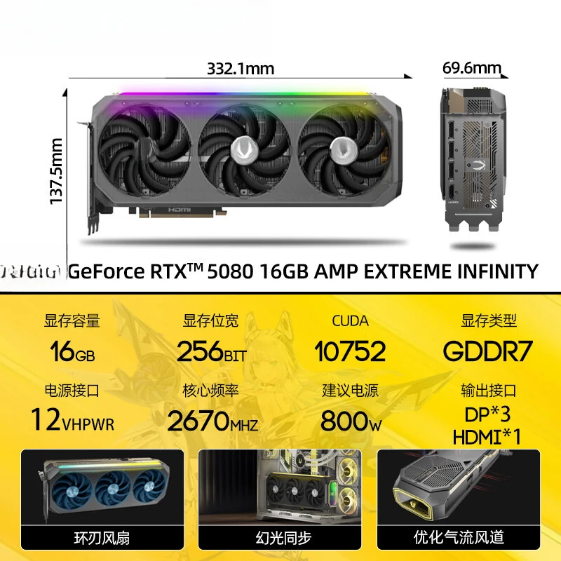 GEFORCE RTX 5080 16GB AMP Desk - Rtx 5080 16Gb review and price