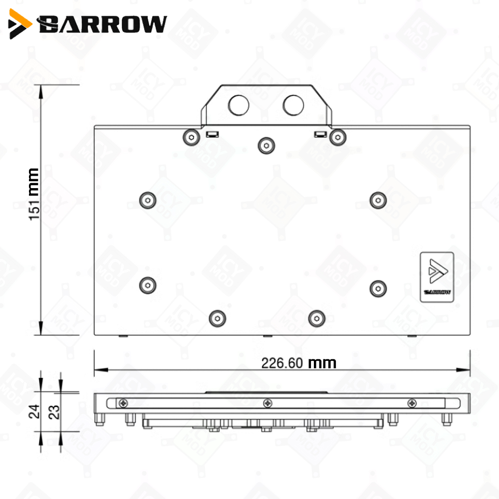 Barrow  GPU Water Cooler Block - Rtx 4090 Water Block review and price