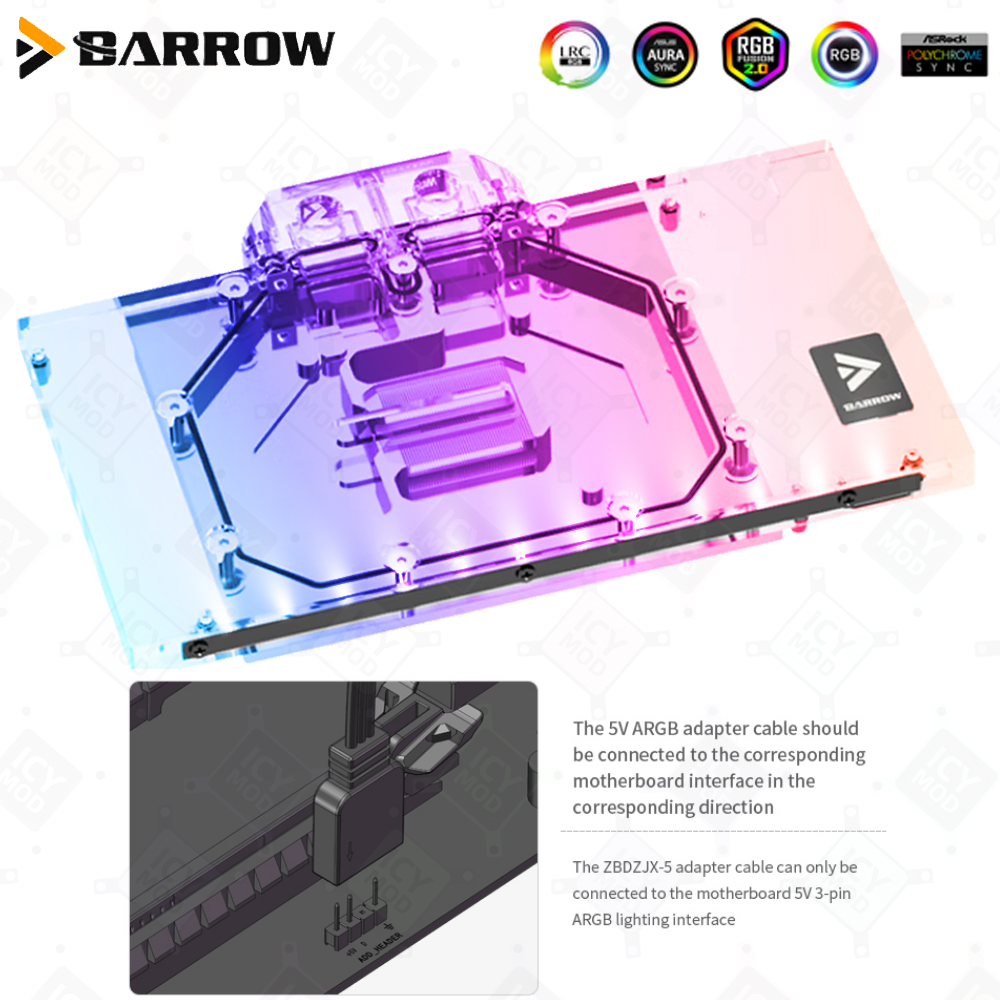 Barrow  GPU Water Cooler Block - Rtx 4090 Water Block review and price