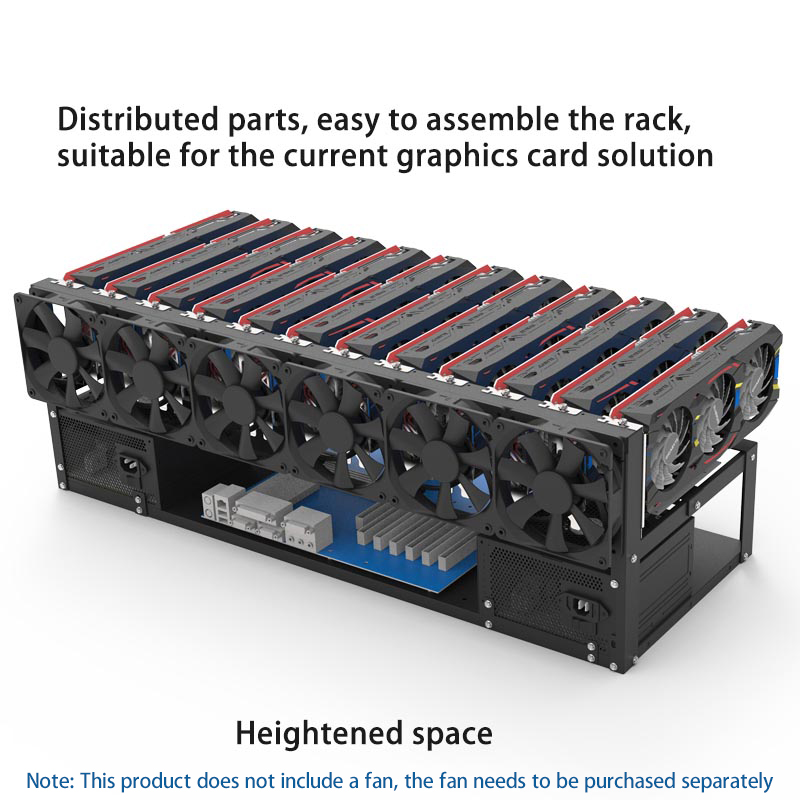 6/8/12 Cards GPU Bracket Open  - Gpu Mining Rig Frame 8 Gpu review and price