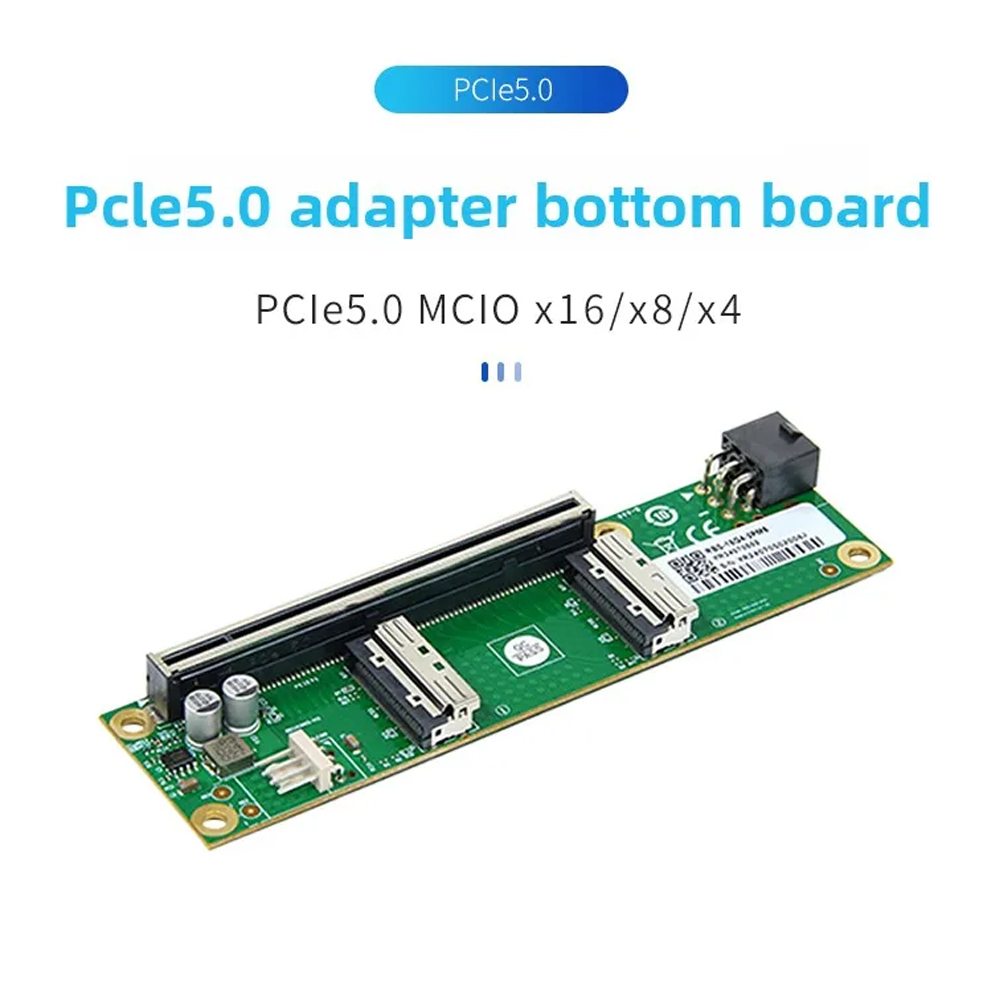 ADT-Link PCIe 5.0 X16 To MCIO  - Pcie 5.0 Gpu Riser Cable review and price