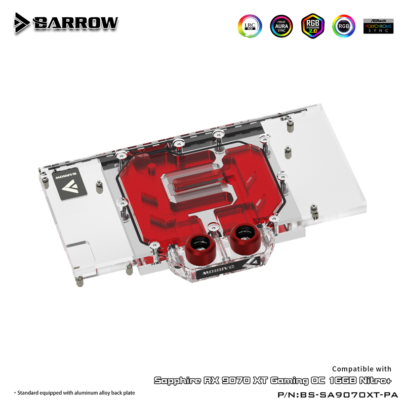 GPU Water Block For SAPPHIRE R - Rx 9070 16Gb review and price