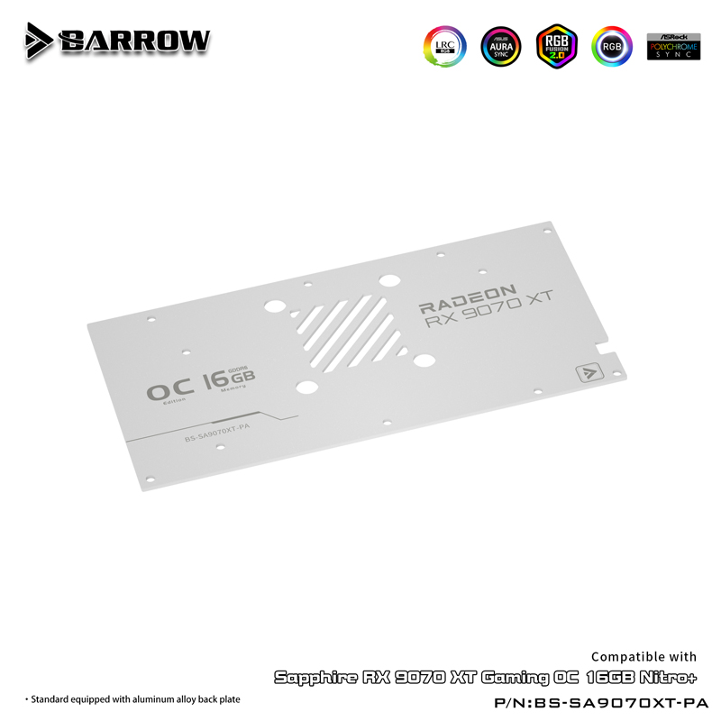 GPU Water Block For SAPPHIRE R - Rx 9070 16Gb review and price