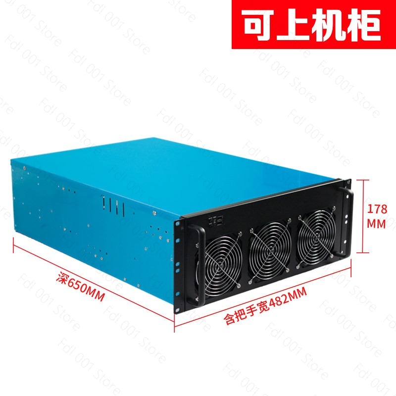 4U multi-graphics card chassis - Server Gpu Chassis 4U review and price